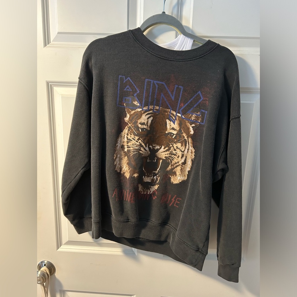 Anine Bing Tiger sweatshirt size Large
